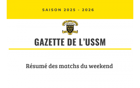 RESUME des MATCHS USSM (clique ici)